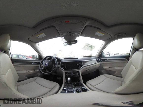 2019 Volkswagen Atlas SEL R-Line with VIN 1V2RR2CA4KC612697, listed as a IAAI auction lot 41618930 with 25,476 mi miles and . Bid and sale history available at DreamBid. Image 19.