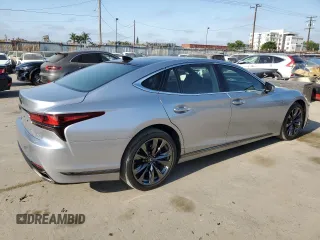 2021 Lexus LS z VIN JTHF51GF2M5008720, wystawiony jako Copart lot #58094635 z przebiegiem 29 010 mil mil oraz Szkoda całkowita • Salvage title. Historia ofert i sprzedaży dostępna na DreamBid. Obrazek 3.