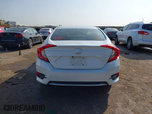 2020 Honda Civic LX z VIN 2HGFC2F68LH565560, wystawiony jako IAAI lot #41517853 z przebiegiem 96 832 mil mil oraz . Historia ofert i sprzedaży dostępna na DreamBid. Obrazek 16.