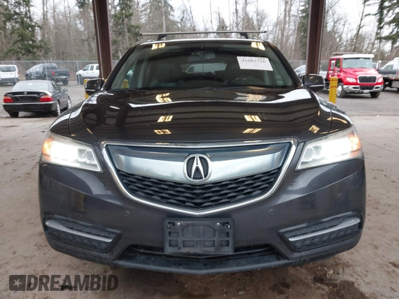 2014 Acura MDX Advance with VIN 5FRYD4H81EB034125, listed as a IAAI auction lot 41603716 with 178,654 mi miles and . Bid and sale history available at carsss.com. Image 12.