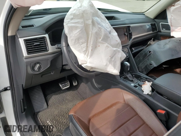 2022 Volkswagen Atlas SEL Premium R-Line with VIN 1V2FR2CA8NC502145, listed as a Copart auction lot 64388755 with Not provided miles and Salvage title. Bid and sale history available at DreamBid. Image 8.