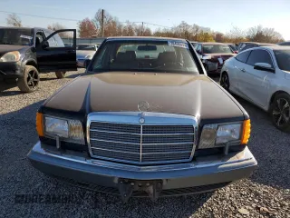 1986 Mercedes-Benz 560 with VIN WDBCA39DXGA233159, listed as a Copart auction lot 78498894 with 96,308 mi miles and Salvage Title. Bid and sale history available at DreamBid. Image 5.