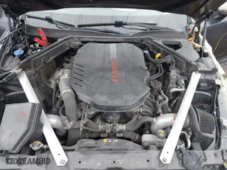 2018 Kia Stinger GT with VIN KNAE35LC4J6027939, listed as a IAAI auction lot 41790058 with 82,723 mi miles. Bid and sale history available at carsss.com. Image 10.