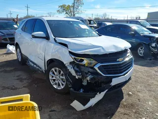 2020 Chevrolet Equinox LT z VIN 3GNAXJEV7LS521182, wystawiony jako IAAI lot #40844466 z przebiegiem 65 994 mil mil oraz . Historia ofert i sprzedaży dostępna na DreamBid. Obrazek 1.