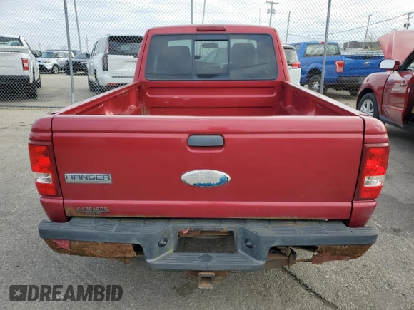 2010 Ford Ranger XLT with VIN 1FTKR4EE5APA04161, listed as a Copart auction lot 51242665 with 233,646 mi miles and Clean Title. Bid and sale history available at carsss.com. Image 6.