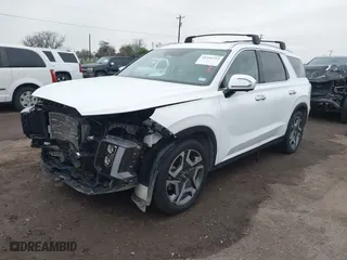 2024 Hyundai Palisade Limited with VIN KM8R54GE0RU741381, listed as a IAAI auction lot 41254723 with 17,349 mi miles. Bid and sale history available at carsss.com. Image 18.