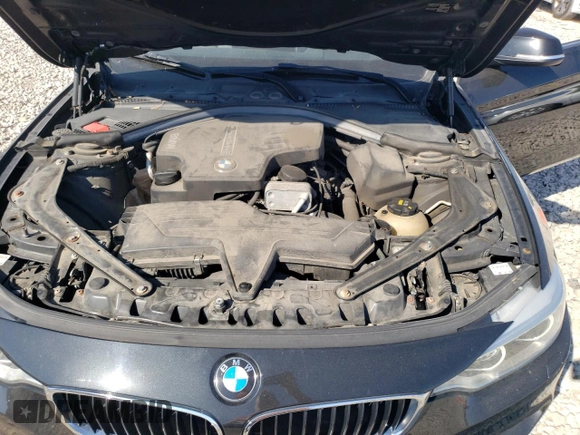 2014 BMW 4 Series 428i xDrive with VIN WBA3T1C50EPS98014, listed as a Copart auction lot 72327884 with 124,421 mi miles and Salvage Title. Bid and sale history available at carsss.com. Image 11.