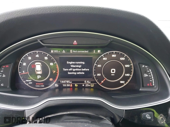 2017 Audi Q7 Premium Plus with VIN WA1LAAF70HD037732, listed as a IAAI auction lot 41399099 with 144,785 mi miles. Bid and sale history available at carsss.com. Image 15.
