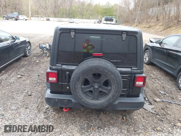 2019 Jeep Wrangler Sport S z VIN 1C4GJXAGXKW538902, wystawiony jako IAAI lot #42067367 z przebiegiem 116 268 mil mil oraz . Historia ofert i sprzedaży dostępna na DreamBid. Obrazek 17.