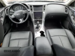 2015 Infiniti Q50 z VIN JN1BV7AR7FM421993, wystawiony jako Copart lot #60709065 z przebiegiem Nie podano mil oraz Szkoda całkowita • Salvage title. Historia ofert i sprzedaży dostępna na DreamBid. Obrazek 8.