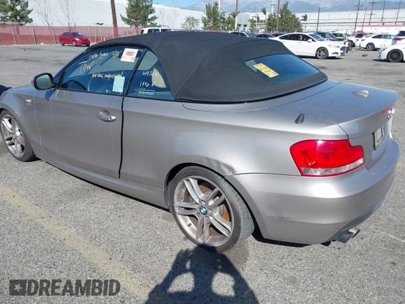 2012 BMW 1 Series 135i with VIN WBAUN7C53CVM26496, listed as a IAAI auction lot 41627261 with 104,568 mi miles and . Bid and sale history available at DreamBid. Image 3.