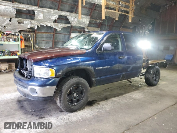 2004 Dodge 1500 SLT with VIN 1D7HU18DX4S790539, listed as a Copart auction lot 55386765 with Not Provided miles and Clean Title. Bid and sale history available at DreamBid. Image 1.