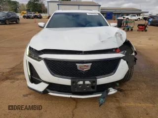 2020 Cadillac CT5 V-Series with VIN 1G6DR5RWXL0134419, listed as a Copart auction lot 43484835 with 51,734 mi miles and Salvage Title. Bid and sale history available at carsss.com. Image 5.