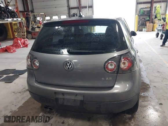 2009 Volkswagen Rabbit S with VIN WVWDB71K39W142437, listed as a IAAI auction lot 42426555 with 154,571 mi miles and . Bid and sale history available at DreamBid. Image 16.
