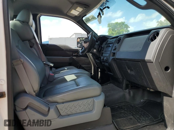2012 Ford F-150 XL with VIN 1FTMF1CM0CFC82355, listed as a Copart auction lot 53418084 with 0 mi miles and Salvage Title. Bid and sale history available at carsss.com. Image 10.