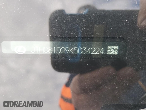 2019 Lexus IS 300 with VIN JTHC81D29K5034224, listed as a Copart auction lot 47721675 with Not provided miles and Salvage title. Bid and sale history available at DreamBid. Image 15.