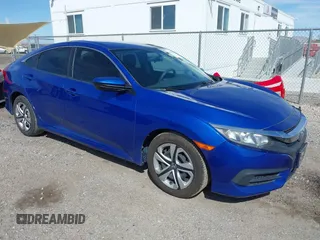 2016 Honda Civic Sedan LX with VIN 19XFC2F58GE248613, listed as a IAAI auction lot 41888971 with 171,929 mi miles. Bid and sale history available at carsss.com. Image 1.