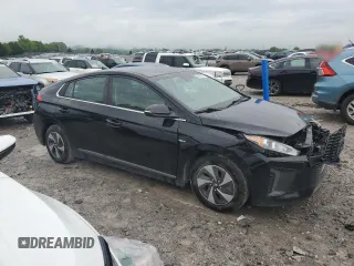2019 Hyundai Ioniq SEL with VIN KMHC75LC8KU106716, listed as a Copart auction lot 53652815 with 49,948 mi miles and Salvage Title. Bid and sale history available at DreamBid. Image 4.