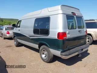 2002 Dodge Cargo Conversion with VIN 2B6HB11Y92K125396, listed as a IAAI auction lot 42036186 with 96,663 mi miles. Bid and sale history available at carsss.com. Image 3.