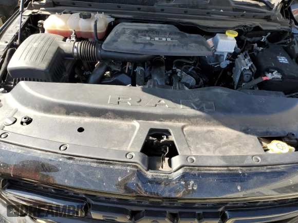 2023 Ram 1500 Big Horn with VIN 1C6SRFFM3PN520774, listed as a Copart auction lot 64585325 with Not provided miles and Salvage title. Bid and sale history available at DreamBid. Image 11.
