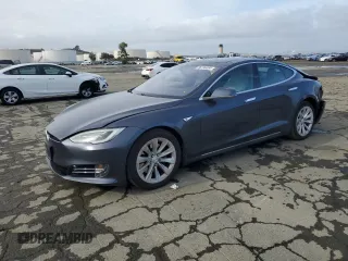 2016 Tesla Model S 70 with VIN 5YJSA1E10GF147377, listed as a Copart auction lot 86799084 with 93,805 mi miles and Salvage Title. Bid and sale history available at DreamBid. Image 1.