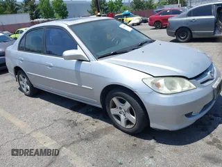 2004 Honda Civic EX z VIN 2HGES25784H547747, wystawiony jako IAAI lot #42489953 z przebiegiem 193 185 mil mil oraz . Historia ofert i sprzedaży dostępna na DreamBid. Obrazek 1.