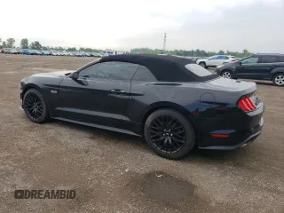 2021 Ford Mustang GT Premium with VIN 1FATP8FF1M5103901, listed as a Copart auction lot 56490485 with 46,584 mi miles and Salvage title. Bid and sale history available at DreamBid. Image 2.