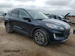 2021 Ford Escape SEL with VIN 1FMCU9H63MUB35918, listed as a Copart auction lot 55647305 with 211,681 mi miles and Salvage title. Bid and sale history available at DreamBid. Image 4.