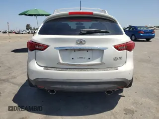 2014 Infiniti QX70 с VIN JN8CS1MU8EM451823, выставлен на аукционе Copart как лот 61134355 с пробегом 90 903 миль миль и Списание • Salvage title. История ставок и продаж доступна на DreamBid. Изображение 6.