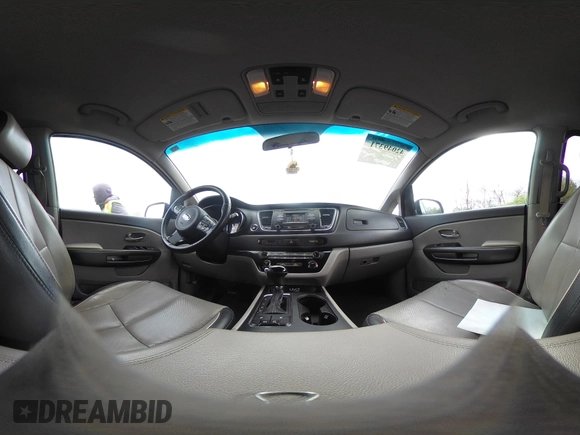 2017 Kia Sedona LX with VIN KNDMB5C14H6239766, listed as a IAAI auction lot 42049371 with 105,101 mi miles. Bid and sale history available at carsss.com. Image 19.