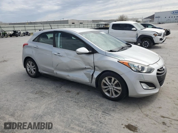2015 Hyundai Elantra GT with VIN KMHD35LH7FU245253, listed as a Copart auction lot 50713135 with 109,320 mi miles and Salvage Title. Bid and sale history available at carsss.com. Image 4.