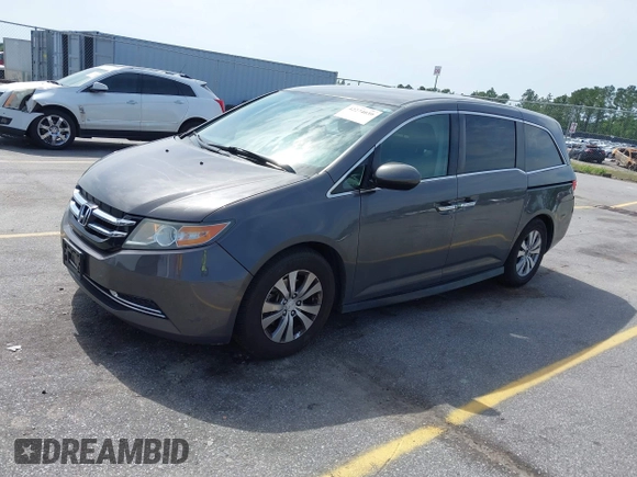 2015 Honda Odyssey EX z VIN 5FNRL5H41FB059667, wystawiony jako IAAI lot #42274039 z przebiegiem 196 687 mil mil oraz . Historia ofert i sprzedaży dostępna na DreamBid. Obrazek 17.