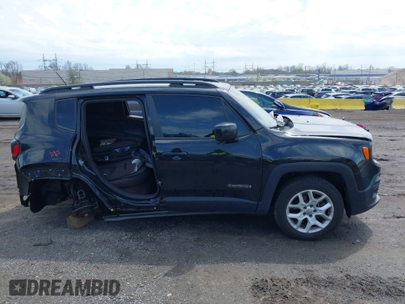 2015 Jeep Renegade Latitude with VIN ZACCJBBT0FPB73676, listed as a IAAI auction lot 42032879 with 121,953 mi miles. Bid and sale history available at carsss.com. Image 13.