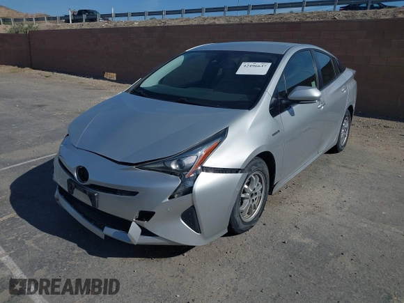 2017 Toyota Prius Two with VIN JTDKBRFU8H3048082, listed as a IAAI auction lot 42496637 with 104,302 mi miles and . Bid and sale history available at DreamBid. Image 2.