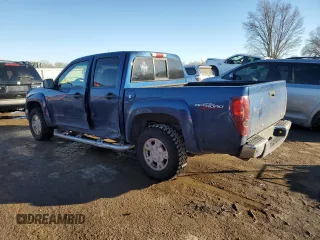 2005 GMC Canyon 1SF SLE Z71 with VIN 1GTDT136558206065, listed as a Copart auction lot 89204775 with 221,035 mi miles and Salvage Title. Bid and sale history available at carsss.com. Image 2.