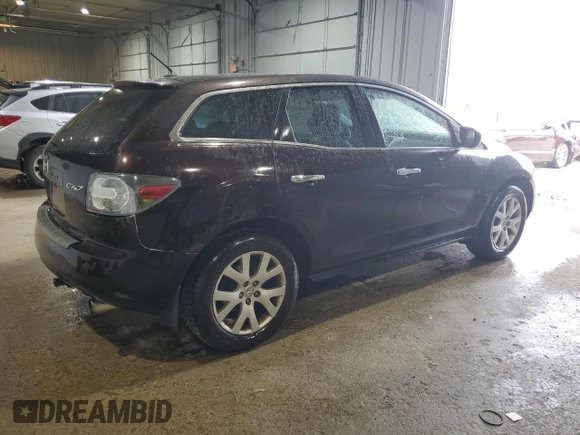 2007 Mazda CX-7 Sport with VIN JM3ER29LX70108101, listed as a Copart auction lot 76023534 with 114,076 mi miles and Salvage Title. Bid and sale history available at carsss.com. Image 3.