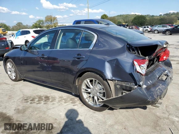 2008 Infiniti G35 Journey with VIN JNKBV61E48M206514, listed as a Copart auction lot 74599734 with 169,945 mi miles and Salvage Title. Bid and sale history available at DreamBid. Image 2.
