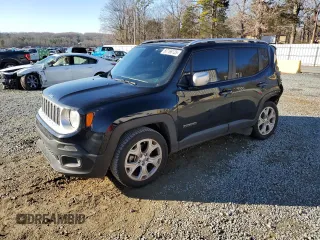 2018 Jeep Renegade Limited z VIN ZACCJADB2JPH16292, wystawiony jako Copart lot #87766135 z przebiegiem 91 265 mil mil oraz Szkoda całkowita • Salvage title. Historia ofert i sprzedaży dostępna na DreamBid. Obrazek 1.