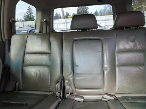 2008 Honda Pilot EX-L with VIN 5FNYF18728B028615, listed as a Copart auction lot 50130705 with 209,817 mi miles and Salvage Title. Bid and sale history available at carsss.com. Image 10.