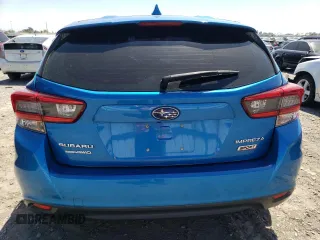 2022 Subaru Impreza Sport with VIN 4S3GTAM62N3714003, listed as a Copart auction lot 52821405 with 0 mi miles and Salvage Title. Bid and sale history available at carsss.com. Image 6.