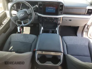 2024 Ford F-250 XL with VIN 1FT8W2BAXREE61516, listed as a Copart auction lot 62951005 with 6,709 mi miles and Salvage title. Bid and sale history available at DreamBid. Image 8.