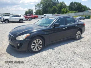 2011 Infiniti M with VIN JN1AY1AR8BM570374, listed as a Copart auction lot 63226195 with 209,351 mi miles and Salvage title. Bid and sale history available at DreamBid. Image 1.