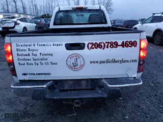 2007 Chevrolet Colorado Work Truck with VIN 1GCCS149278201514, listed as a Copart auction lot 43453215 with 86,134 mi miles and Clean Title. Bid and sale history available at carsss.com. Image 6.