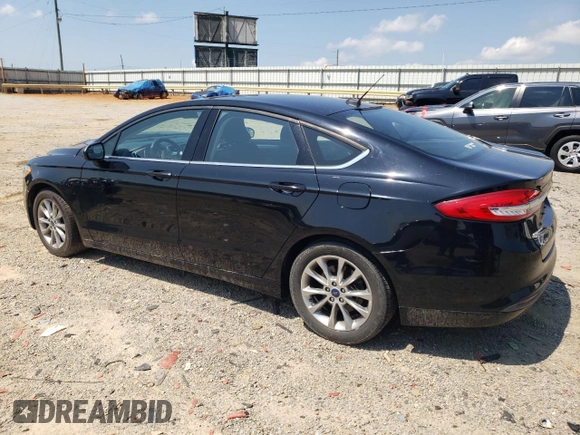 2017 Ford Fusion SE with VIN 3FA6P0HD4HR332988, listed as a Copart auction lot 62794235 with 61,706 mi miles and Salvage title. Bid and sale history available at DreamBid. Image 2.