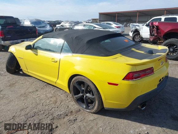 2015 Chevrolet Camaro SS с VIN 2G1FK3DJ6F9145723, выставлен на аукционе IAAI как лот 41245199 с пробегом 129 213 миль миль и . История ставок и продаж доступна на DreamBid. Изображение 3.