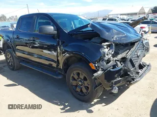 2022 Ford Ranger XL with VIN 1FTER4EH2NLD55064, listed as a IAAI auction lot 41721030 with 44,101 mi miles. Bid and sale history available at carsss.com. Image 1.