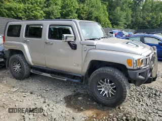 2006 Hummer H3 with VIN 5GTDN136668197039, listed as a Copart auction lot 60621614 with 209,051 mi miles and Salvage Title. Bid and sale history available at carsss.com. Image 4.