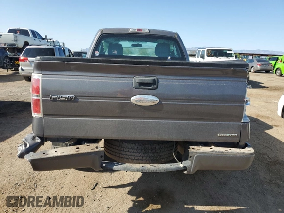 2012 Ford F-150 XL with VIN 1FTMF1CM2CKD06145, listed as a Copart auction lot 52565295 with 57,133 mi miles and Salvage Title. Bid and sale history available at carsss.com. Image 6.