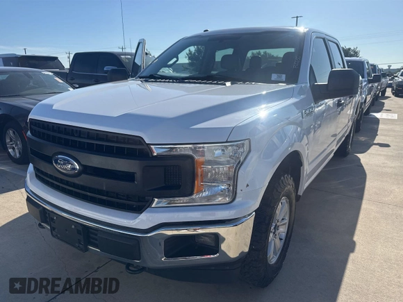 2018 Ford F-150 XL with VIN 1FTFW1E55JKE25772, listed as a IAAI auction lot 42882671 with 132,909 mi miles and . Bid and sale history available at DreamBid. Image 1.