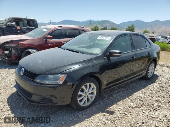 2012 Volkswagen Jetta SE with VIN 3VWDX7AJ4CM418234, listed as a Copart auction lot 60942805 with 143,652 mi miles and Clean title. Bid and sale history available at DreamBid. Image 1.